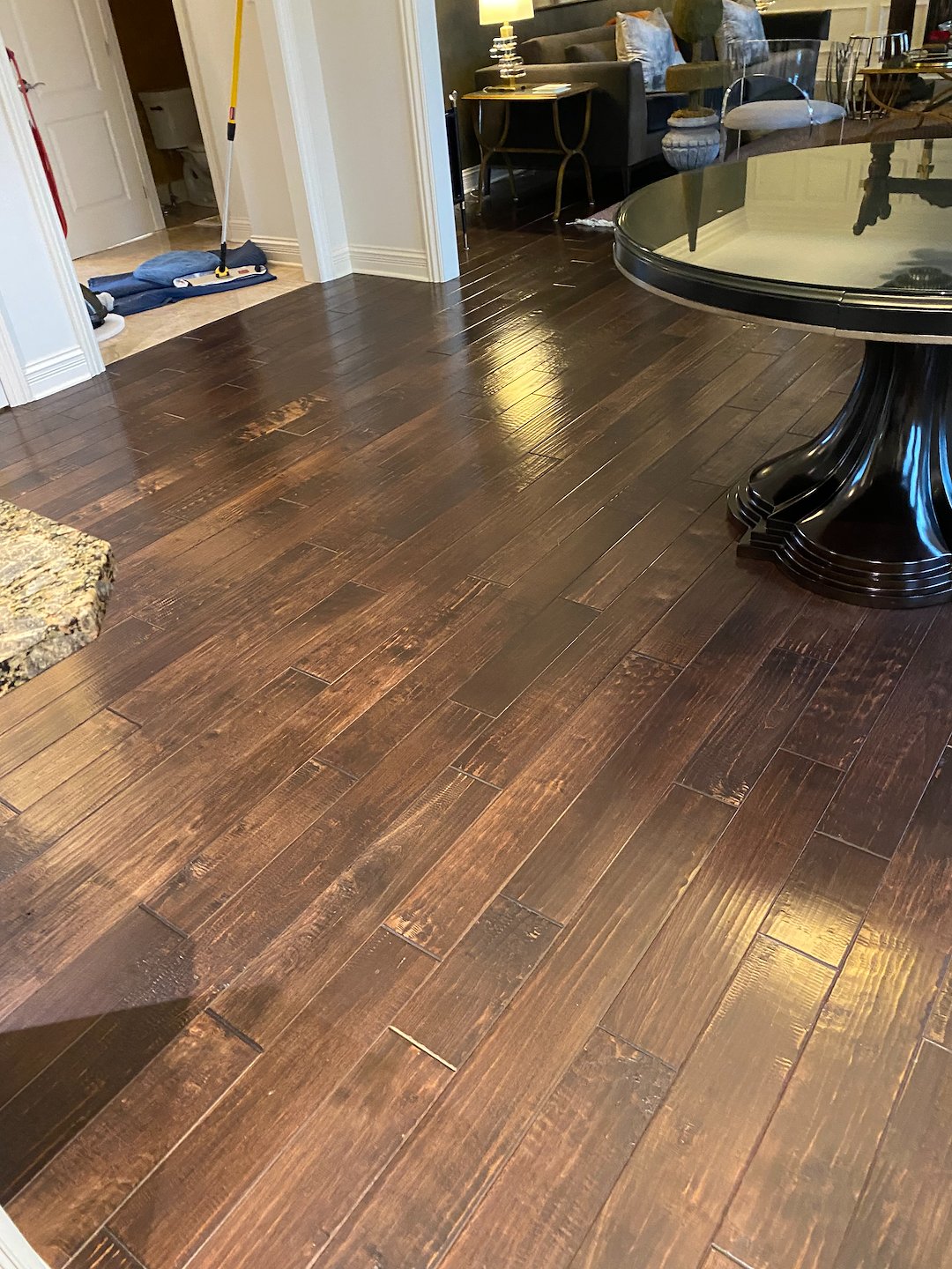 Engineered Hardwood Floor Cleaning & Wax Removal Wexford | Cranberry Twp PA 